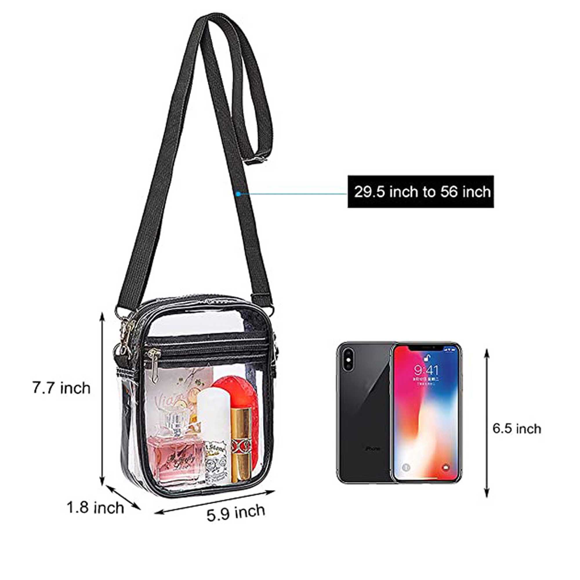 Clear PVC Stadium Bag 2