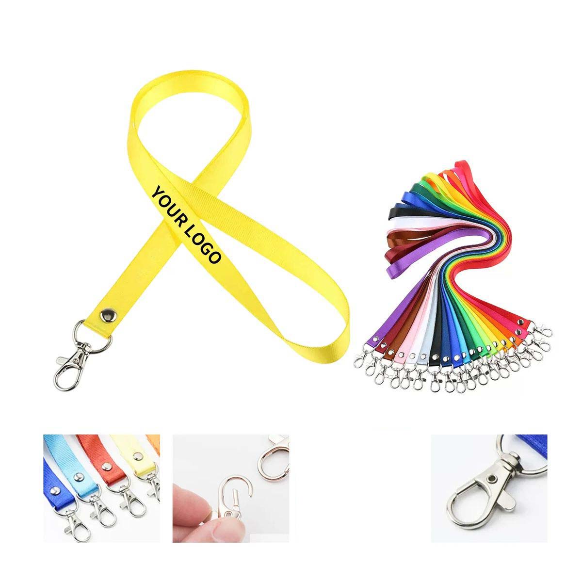 Custom Polyester Lanyard Full Color Branding 3