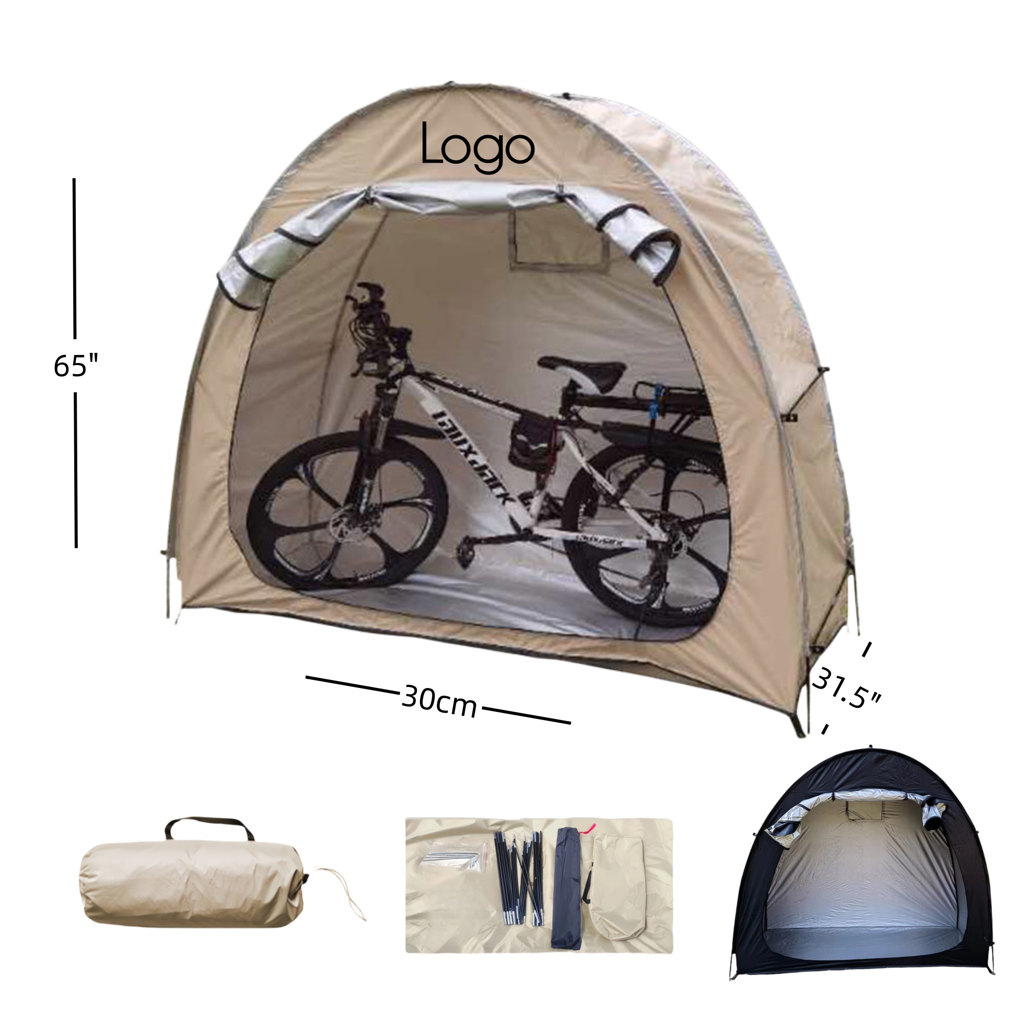 Dustproof Bicycle Cover Tent 2