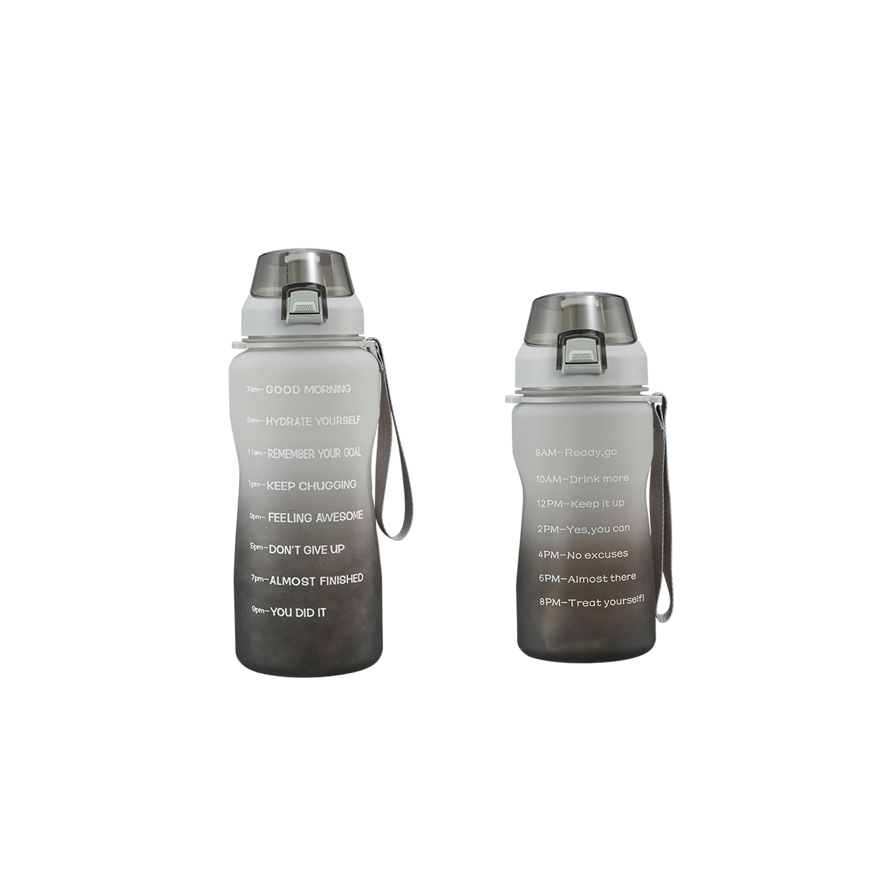 64 oz Large Capacity Wide-Mouth Water Bottle With Strap 6