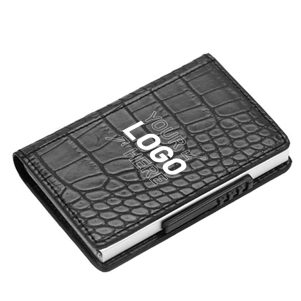 Skinny Minimal Thin Front Pocket RFID Wallet Card Holder 7