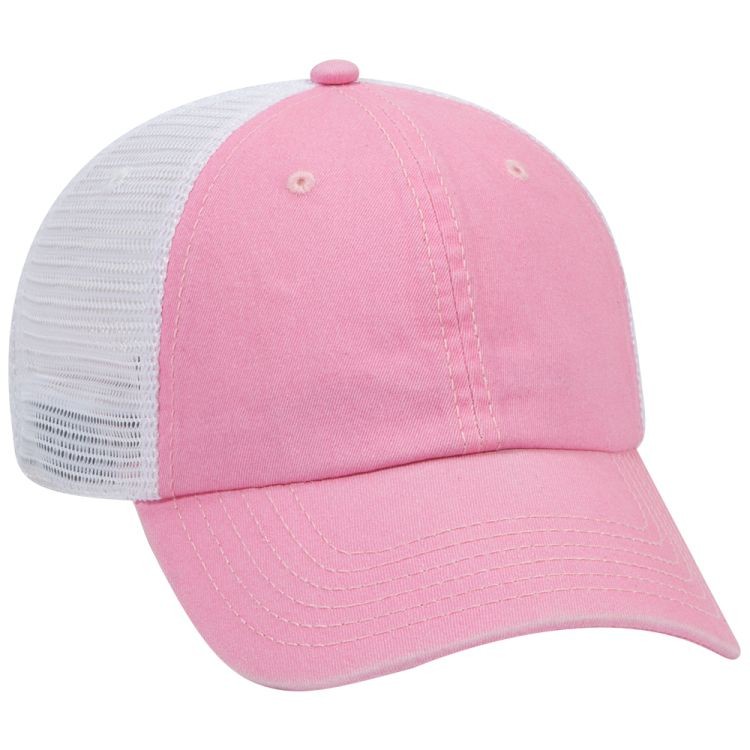 OTTO CAP® OTTO FLEX® Fitted 6 Panel Low Profile Mesh Back Trucker Hat 44