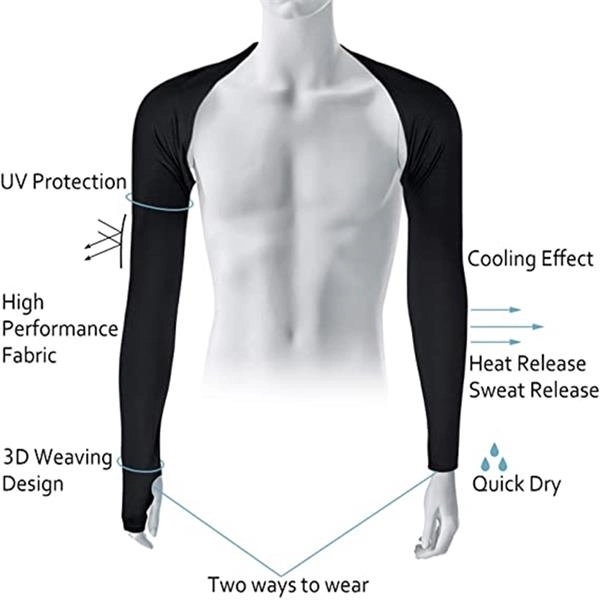 Summer Cooling Shawl Arm Sleeve with Finger Hole 3