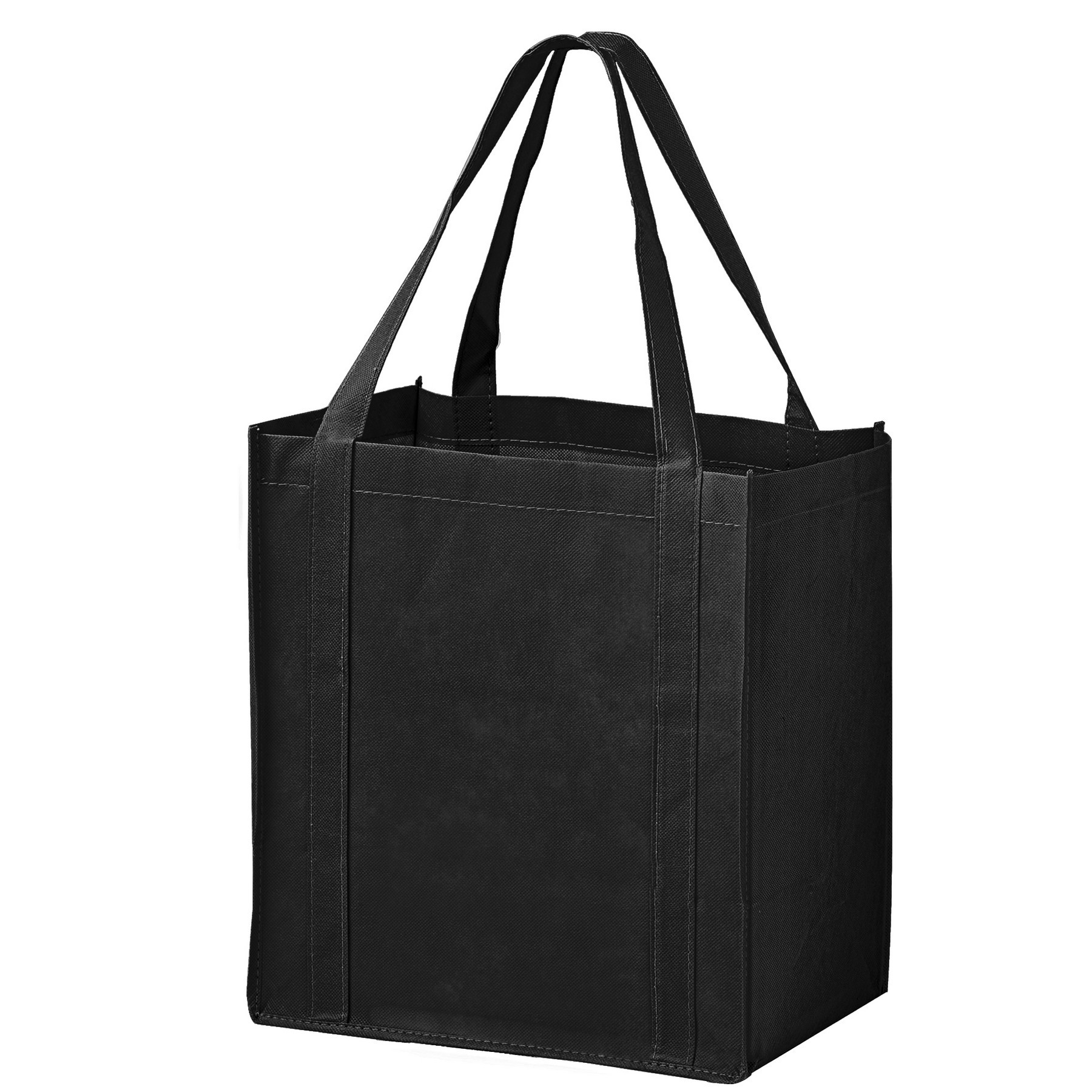 12" W x 13" H x 8" D Non-Woven Grocery Shopping Tote Bag 8