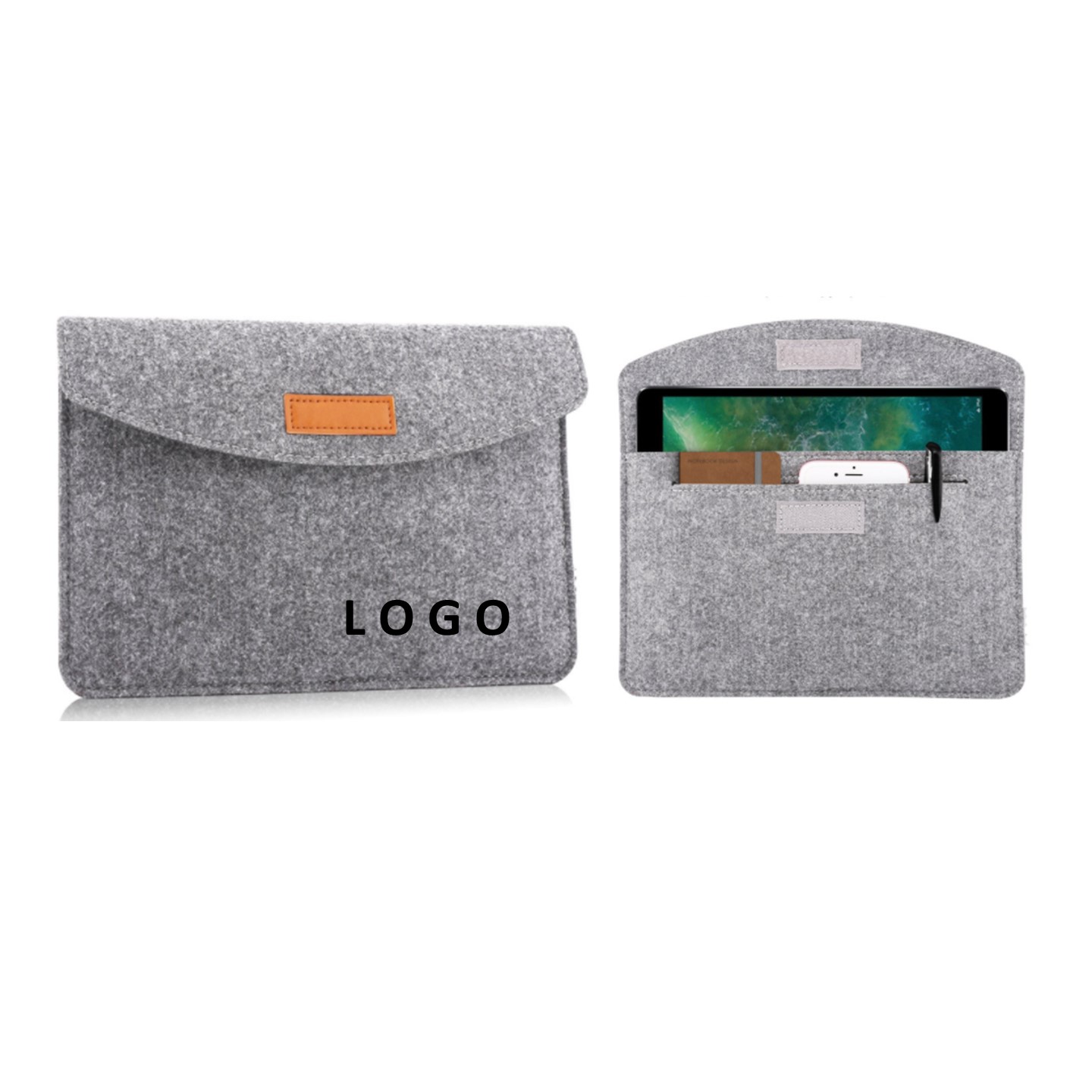 Wool Felt Laptop Case 2