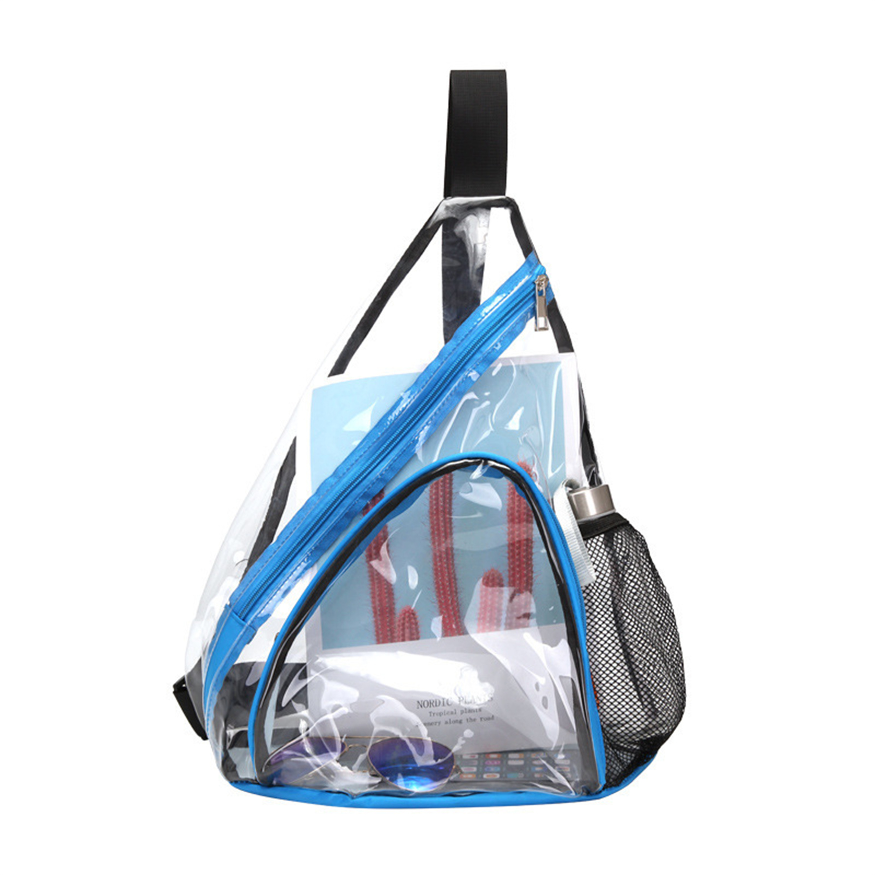 Clear Triangle Bag 1