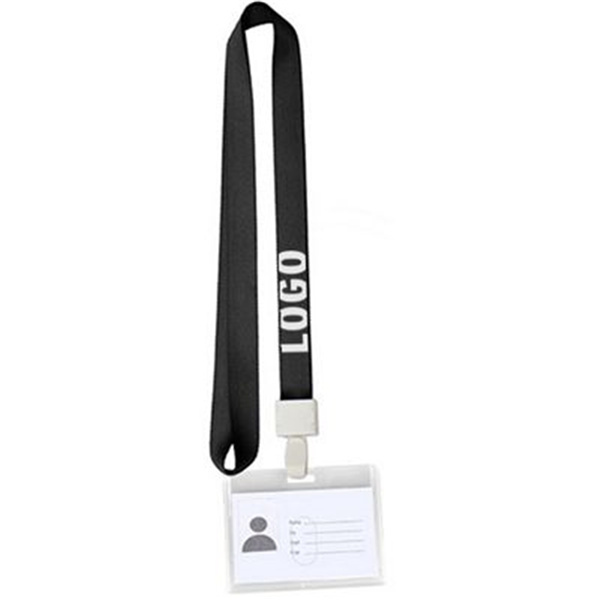Transparent   ID Card Badge Holder Lanyard 8