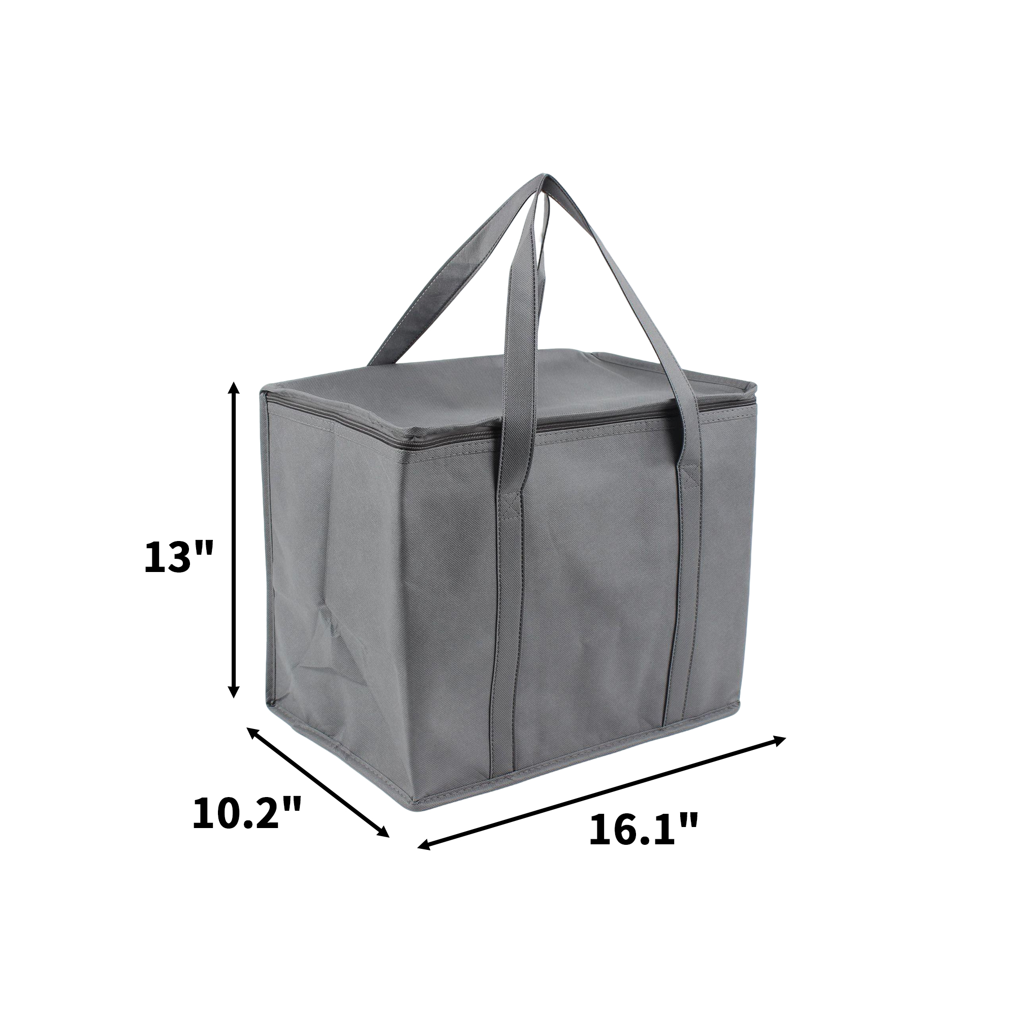 Non Woven Stand Up Shopping Tote With Reinforced Handle 7