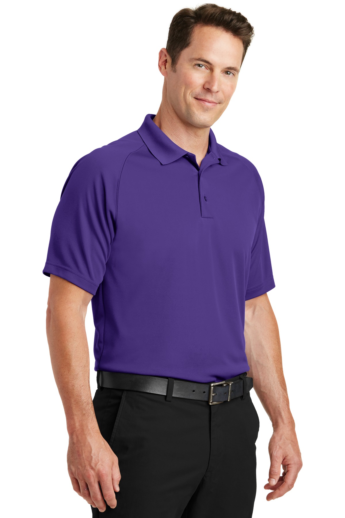Sport-Tek Dry Zone Raglan Polo. T475 52