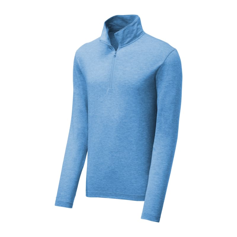 Sport-Tek PosiCharge Tri-Blend Wicking 1/4-Zip Pullover., custom hoodie or sweatshirt with logo imprint 21