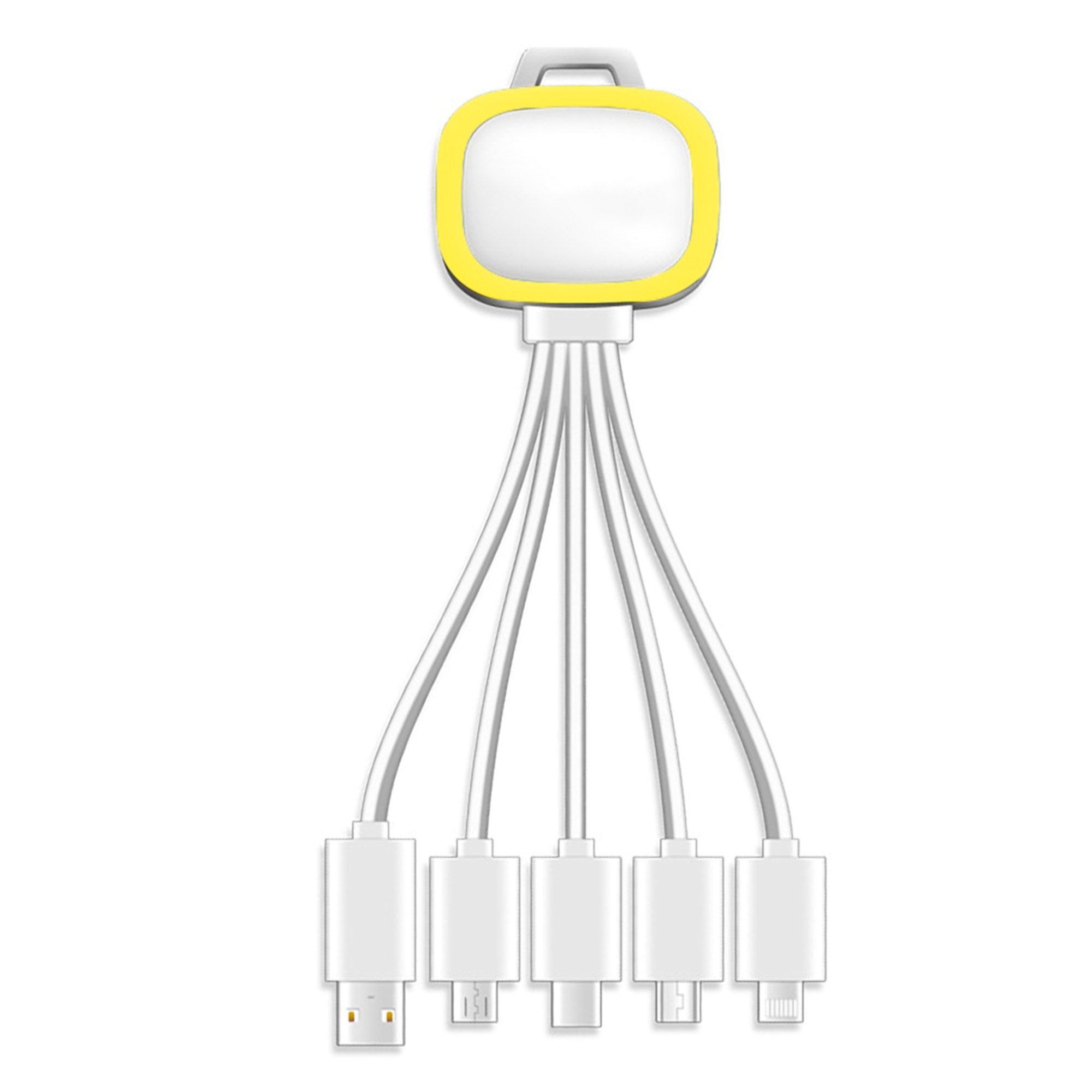 5" 1 Multi-Color USB Charger Cable 4