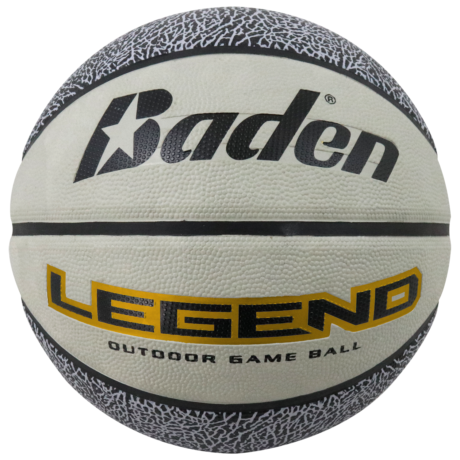 Basketball - Debossed Panel Rubber, Intermediate/Women's Size 2