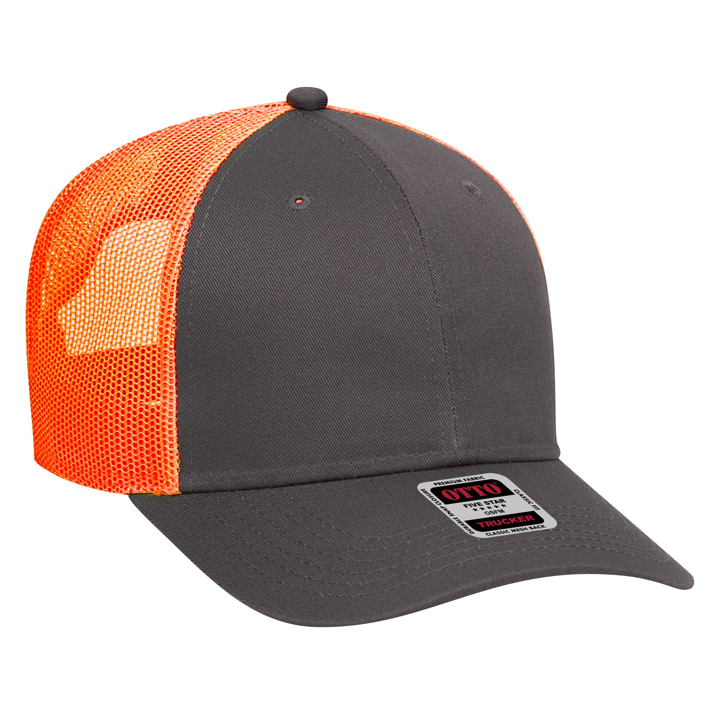 OTTO CAP® 6 Panel Low Profile Mesh Back Trucker Hat 285