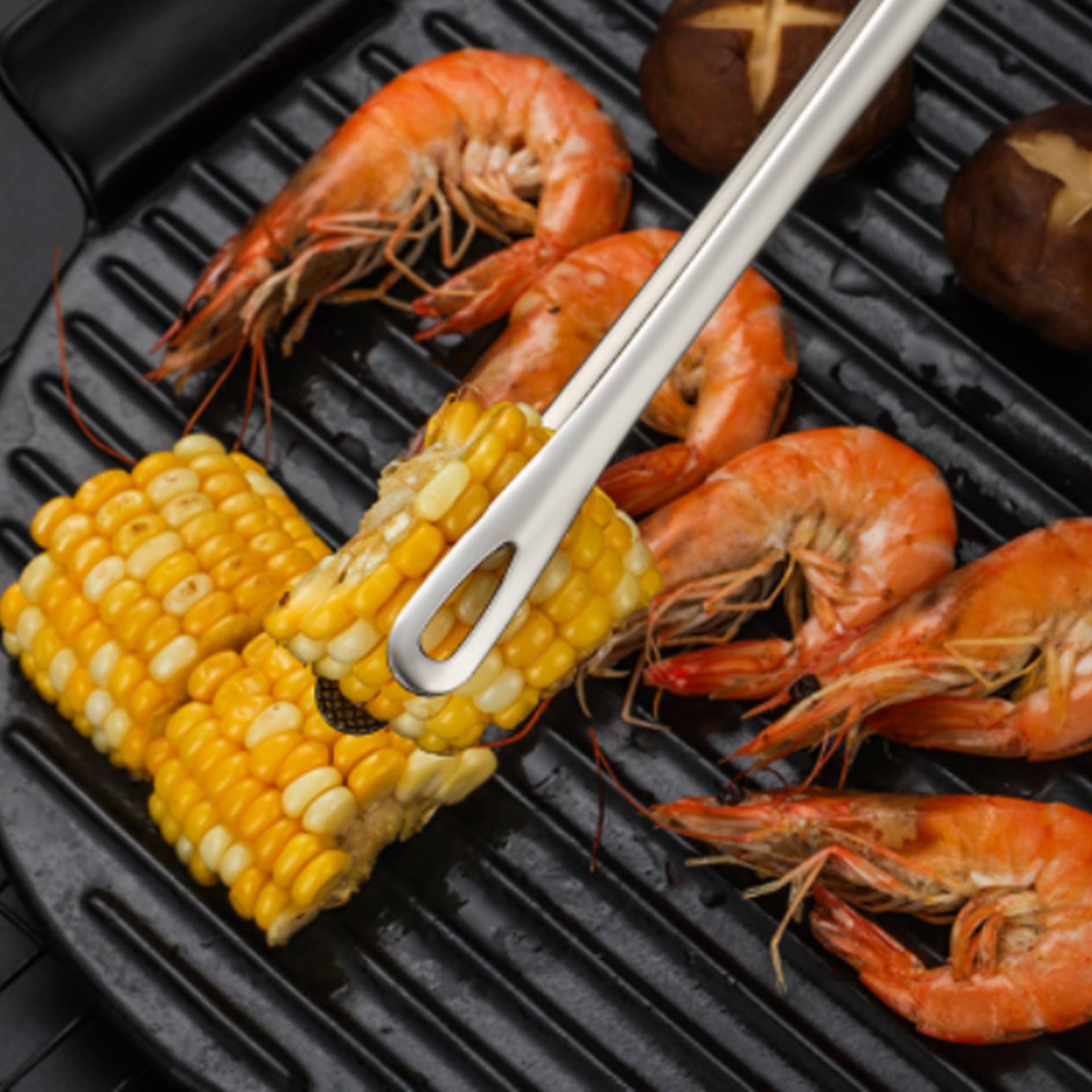 Stainless Steel Barbecue Tongs 5
