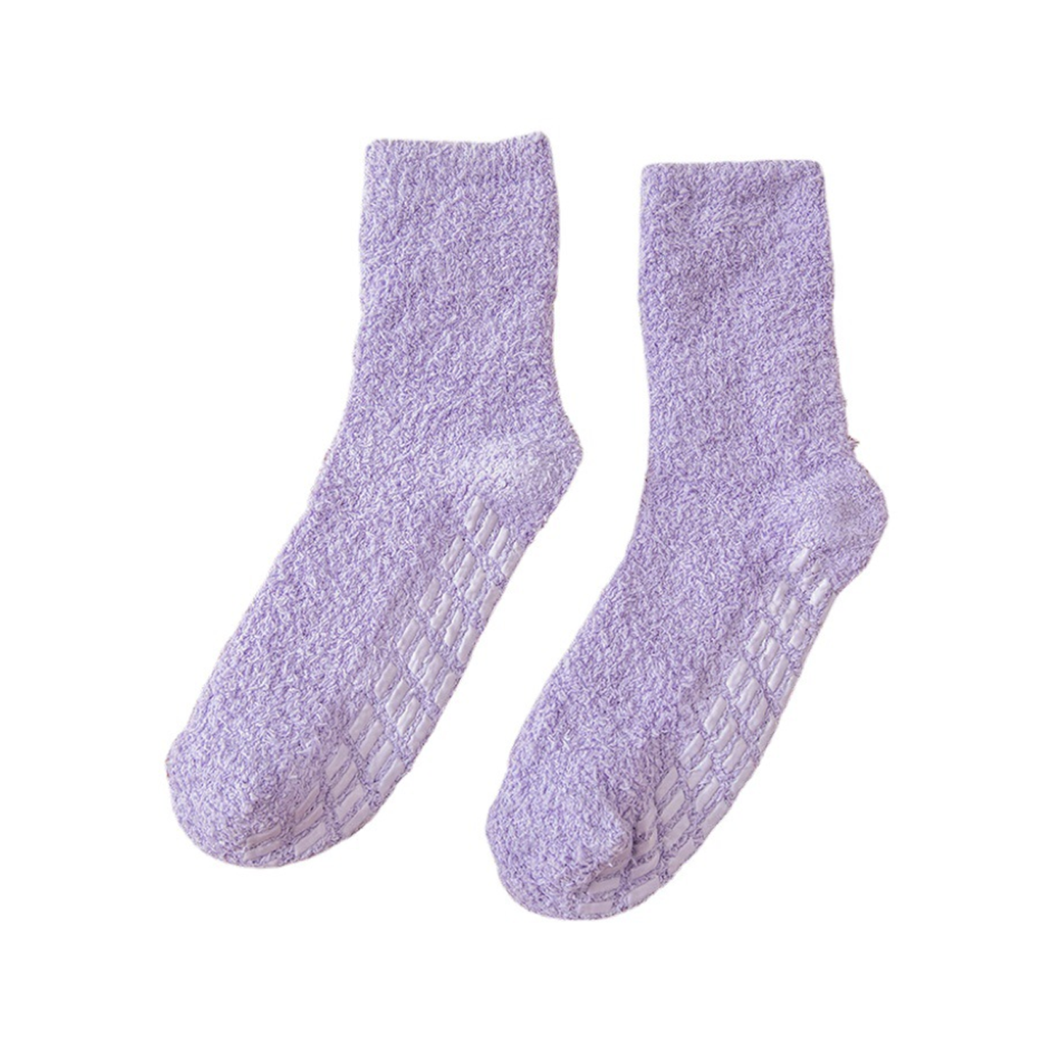 Coral Velvet Socks Women Solid Color Non-Slip 4