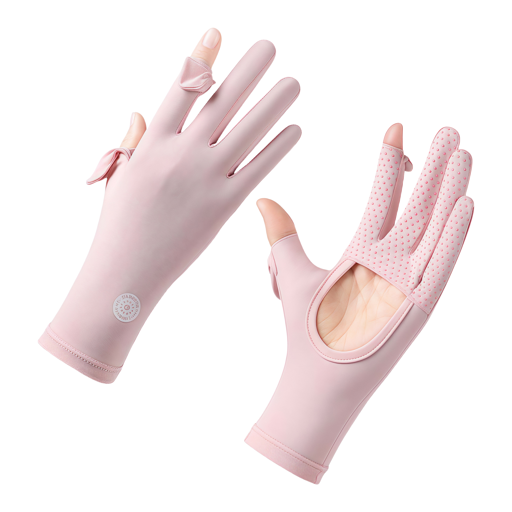 Summer Cooling UV Protection Touchscreen Anti-Slip Breathable Stretchable Unisex Gloves for Outdoor 4