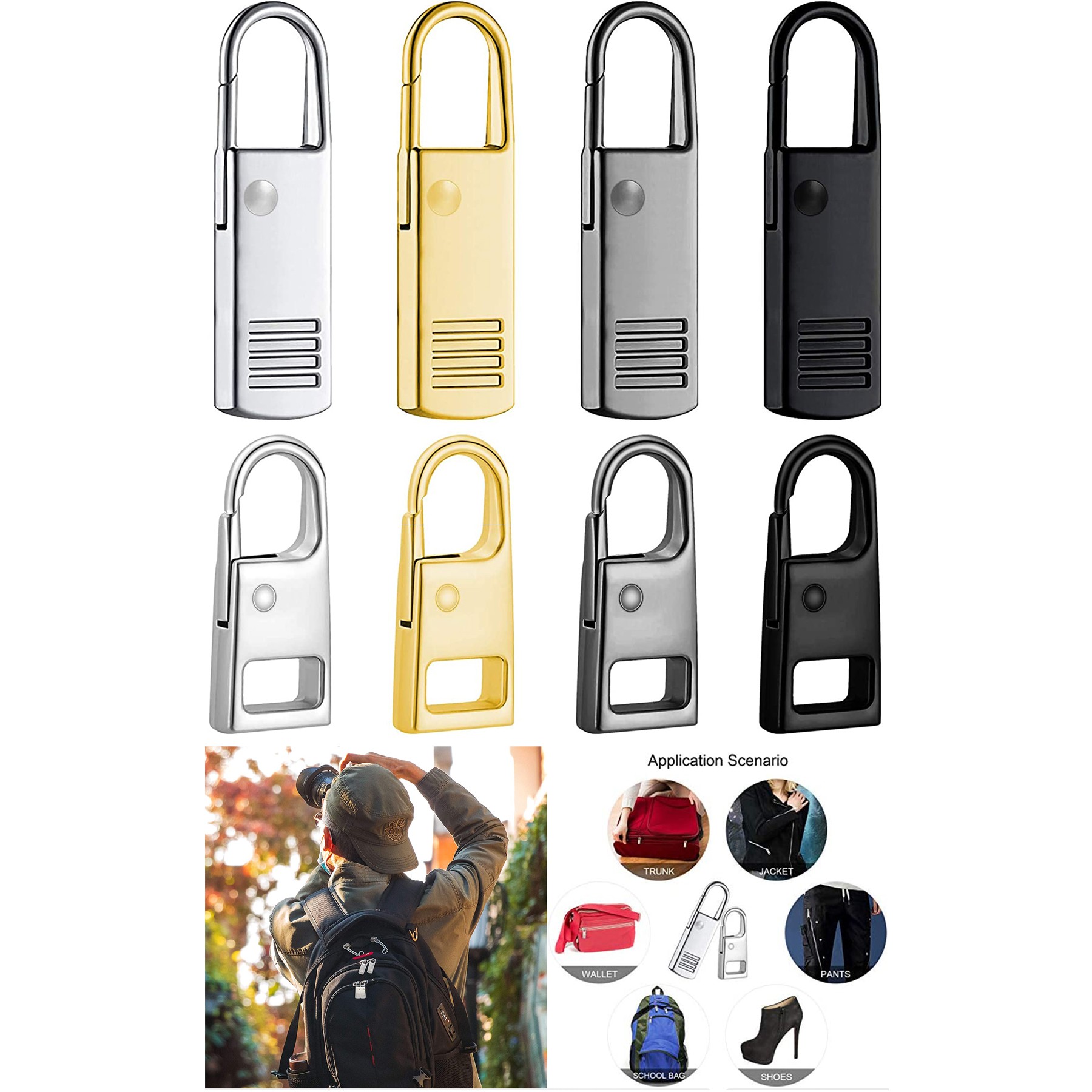 26 PCS Zipper Pull Set 2