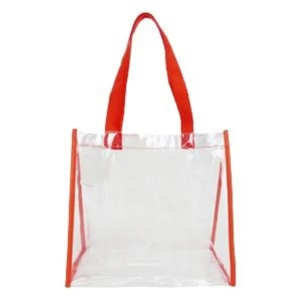 Clear Stadium Security Open Tote 10