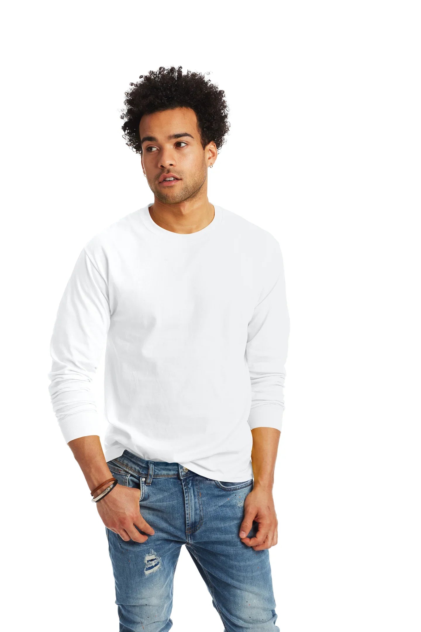 Hanes Authentic-T Long-Sleeve T-Shirt 9