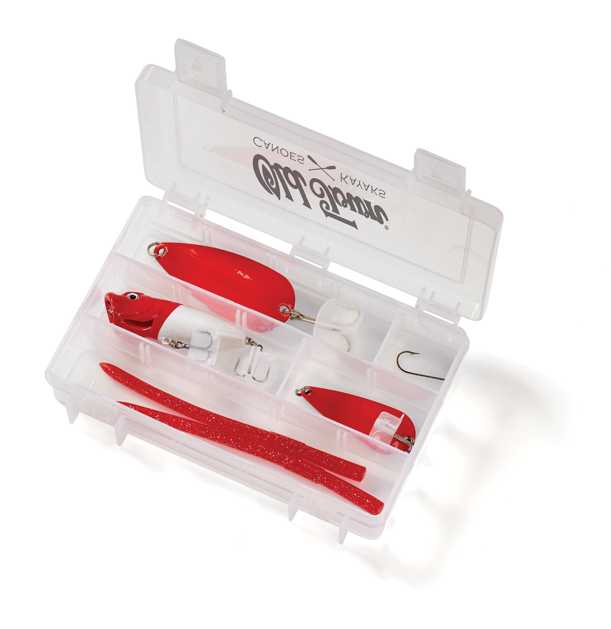 Fishing Tackle Box - Red Components 5