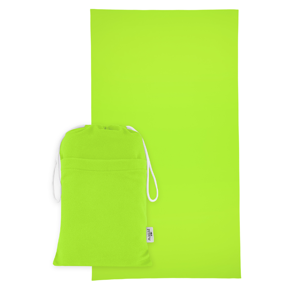 Sand-Free rPET Beach Towel With Pouch 17