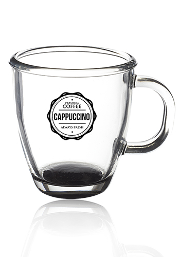 11 oz. London Glass Coffee Mugs 7