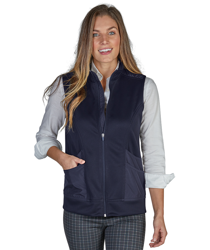 Women's Ashby Mixed Media Vest 2