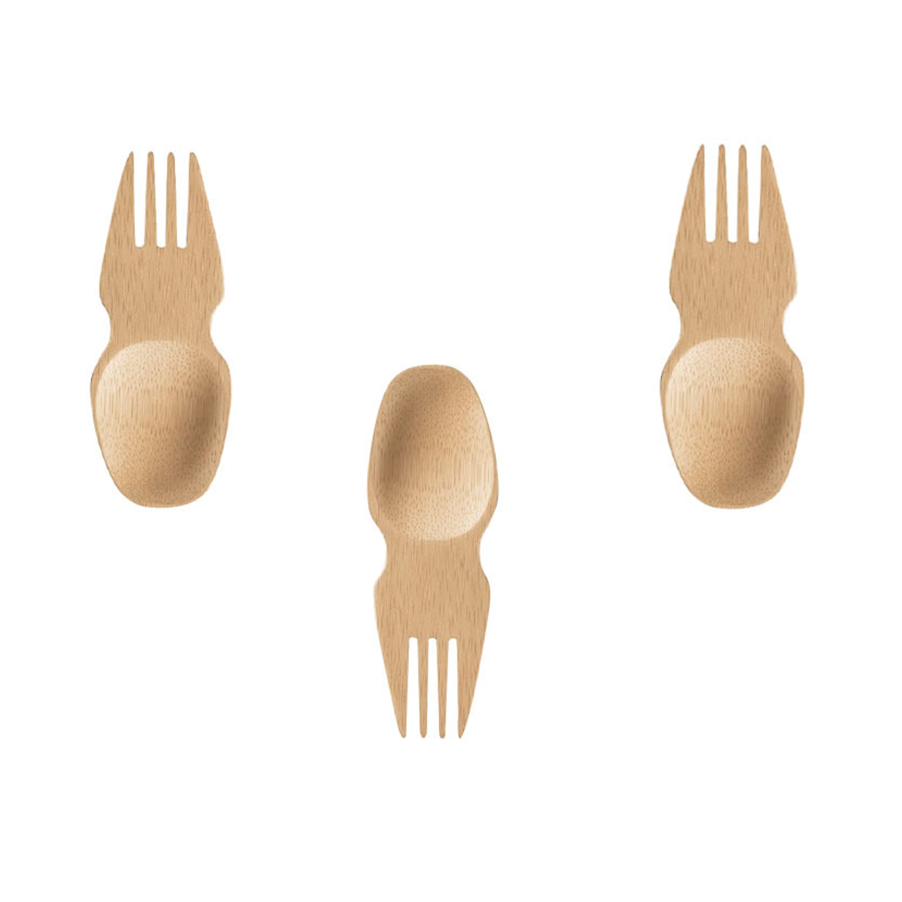 Eco Bamboo Spork 3