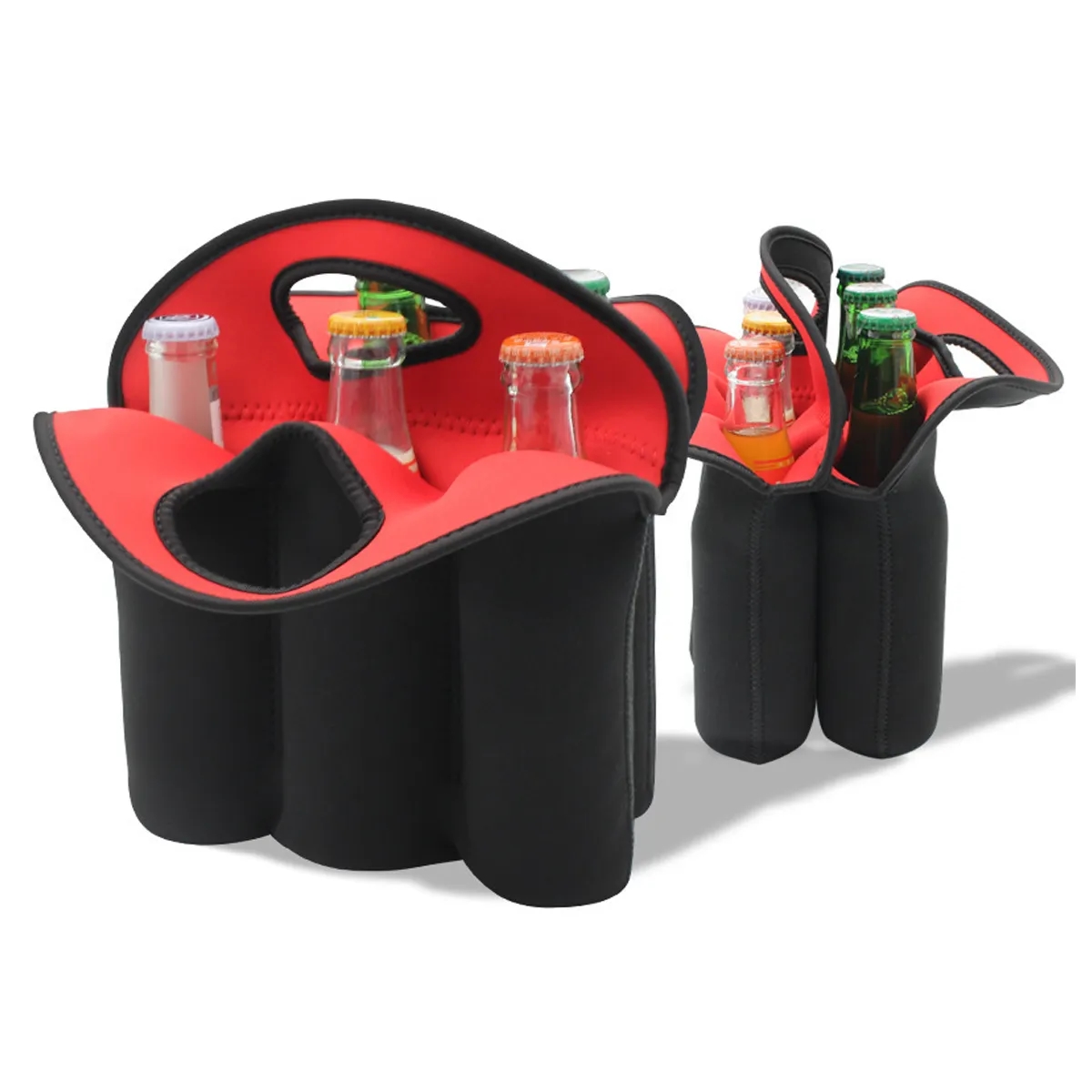 Neoprene 6 Pack Beer Bottle Carrier Bag 3