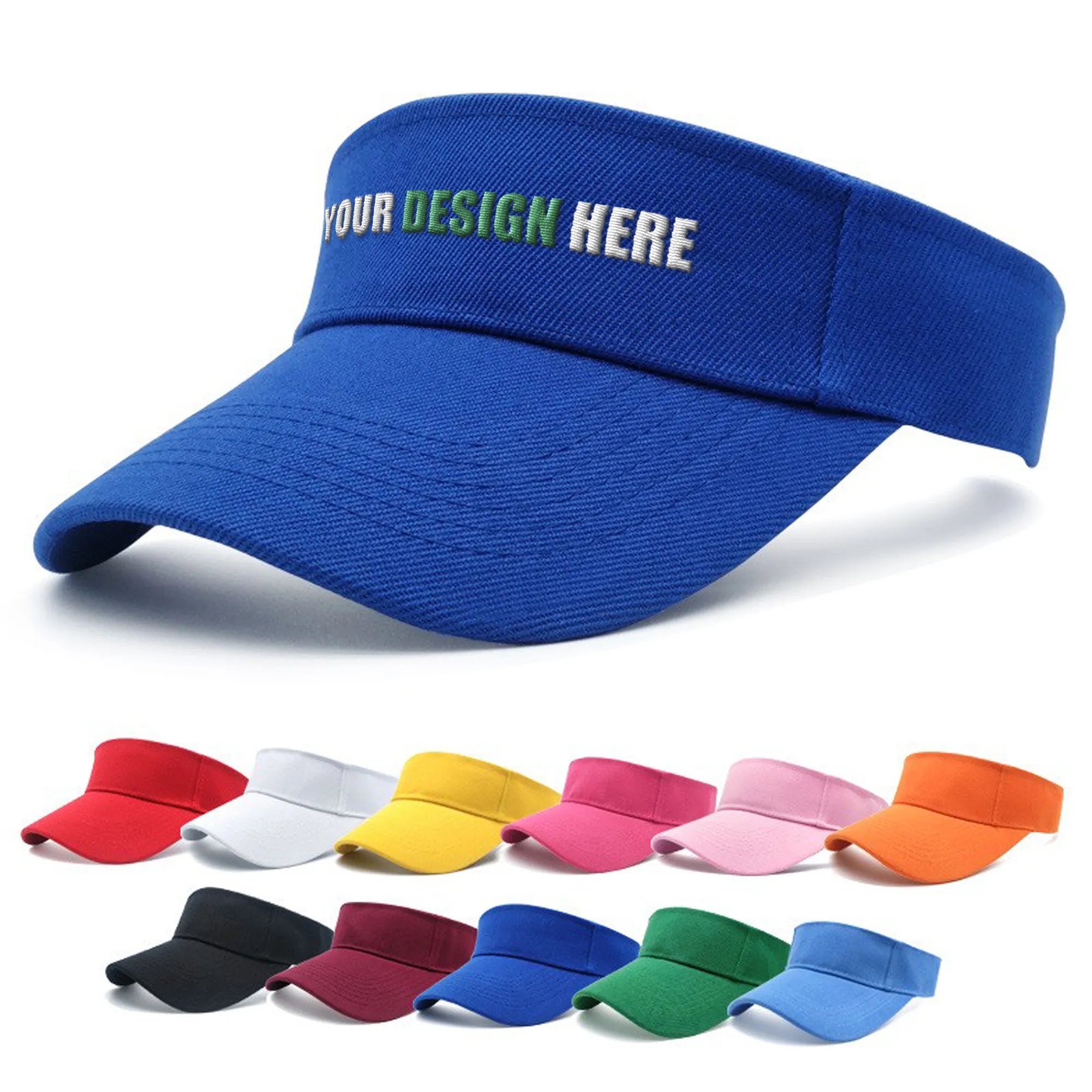 Cotton Twill Sports Visor 3