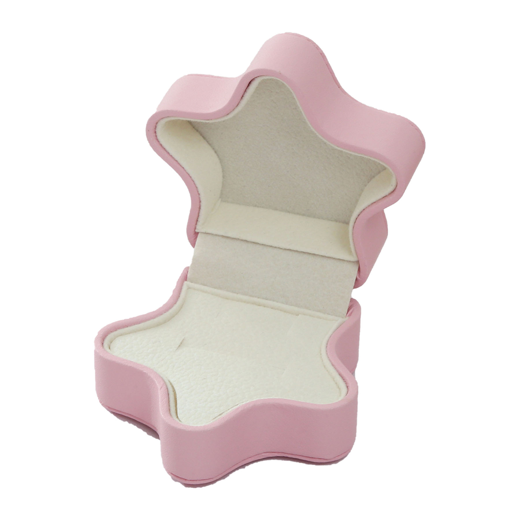Star-Shaped Mini PU Leather Jewelry Box 5