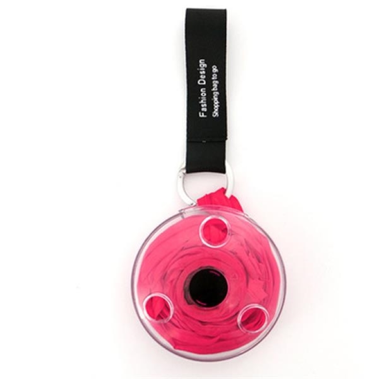 Folding telescopic small disc shopping bag 4