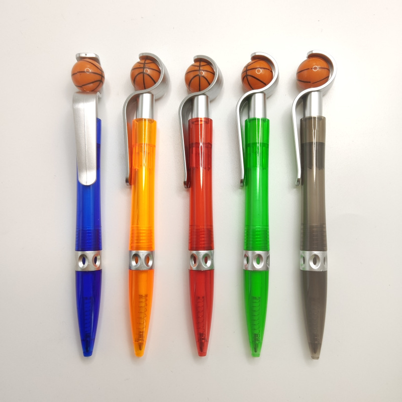 Novelty Stress-Relief Basketball Ballpoint Pen 1