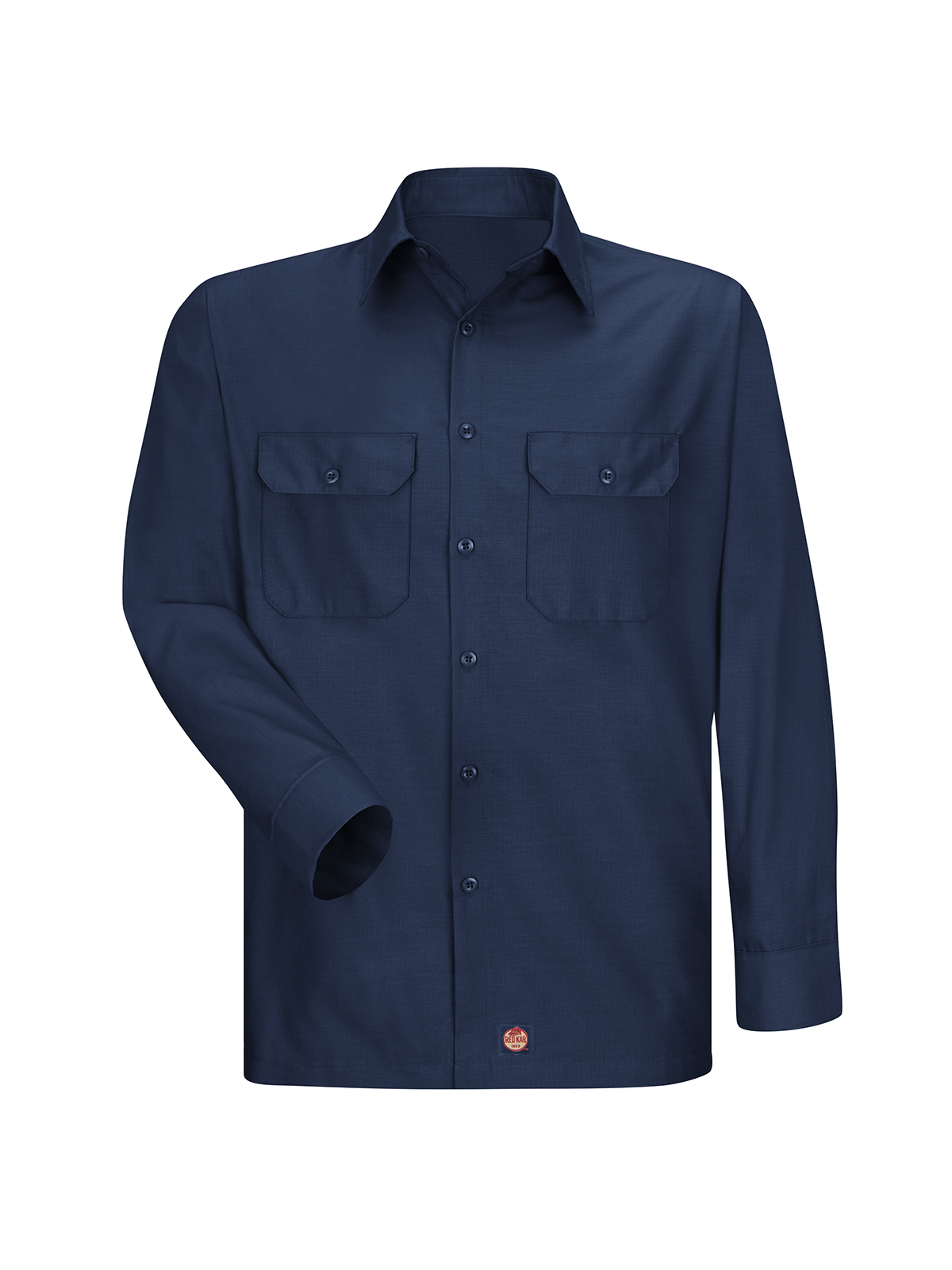 Red Kap Shirts - Men's Long Sleeve Solid Rip Stop Shirt 2