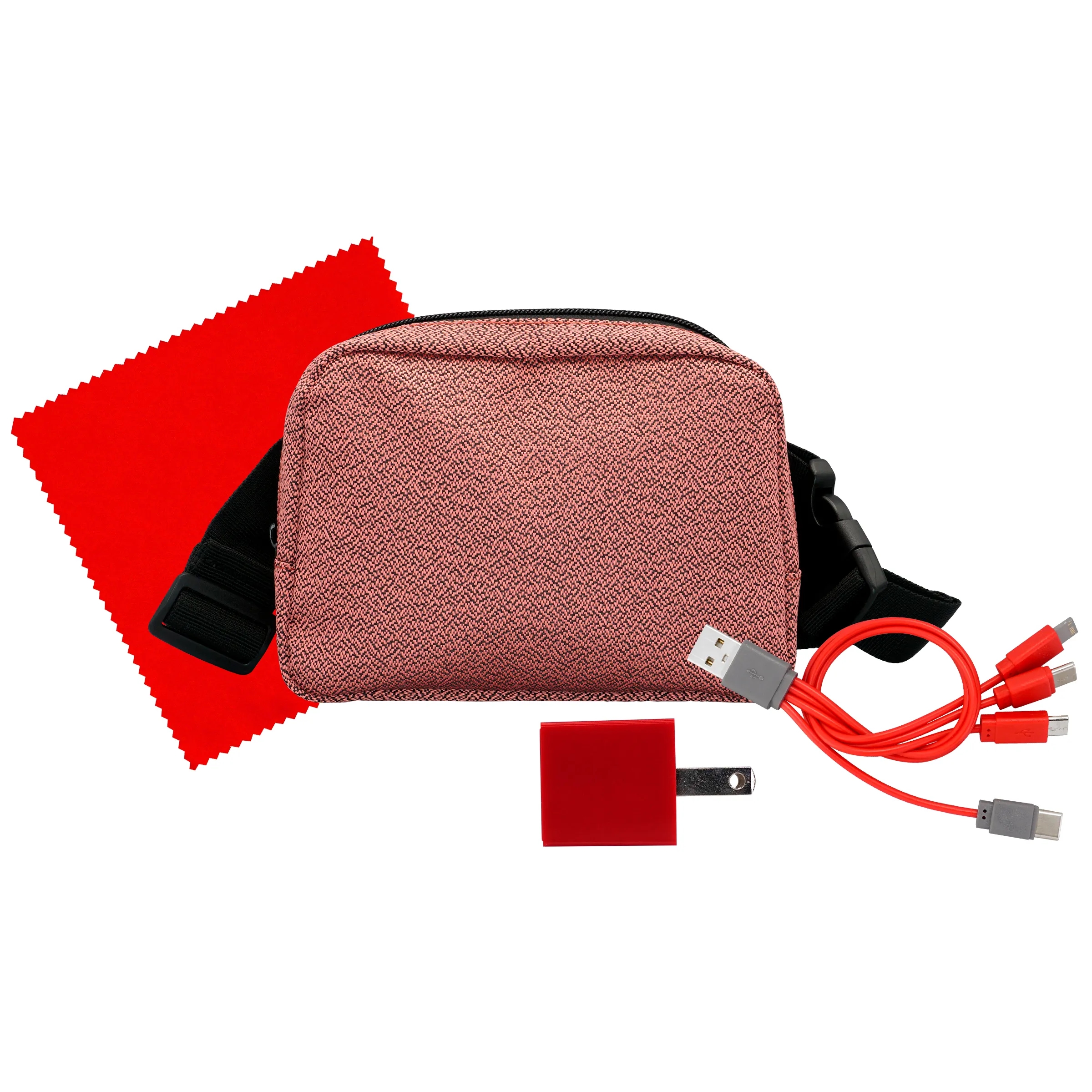 Speck Wall, Cable and Cloth Fanny Pack Set 8