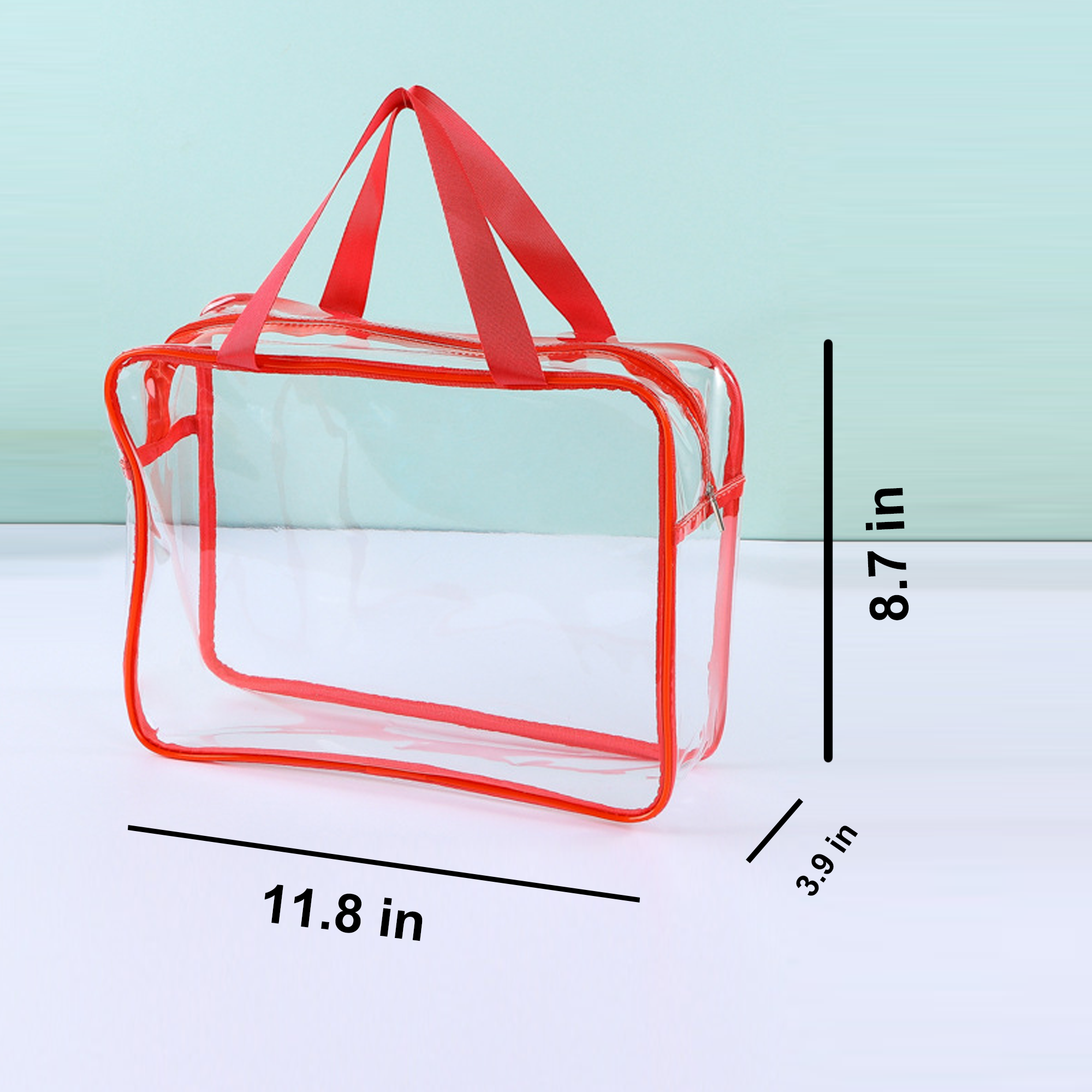 Customizable Clear Toiletry Bag Makeup Bag 4