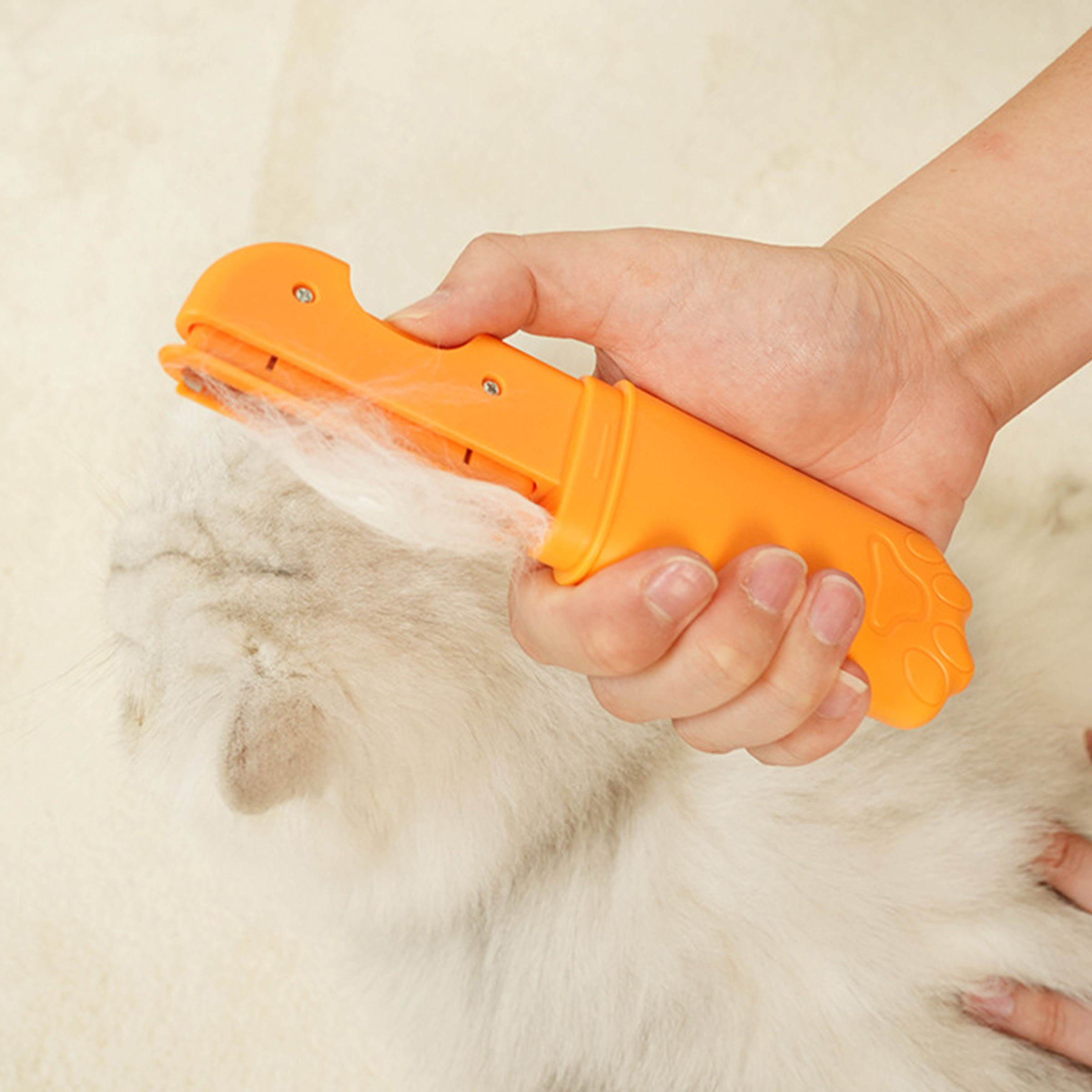 Plastic Pet Cleaning And Hair Removal Comb 6