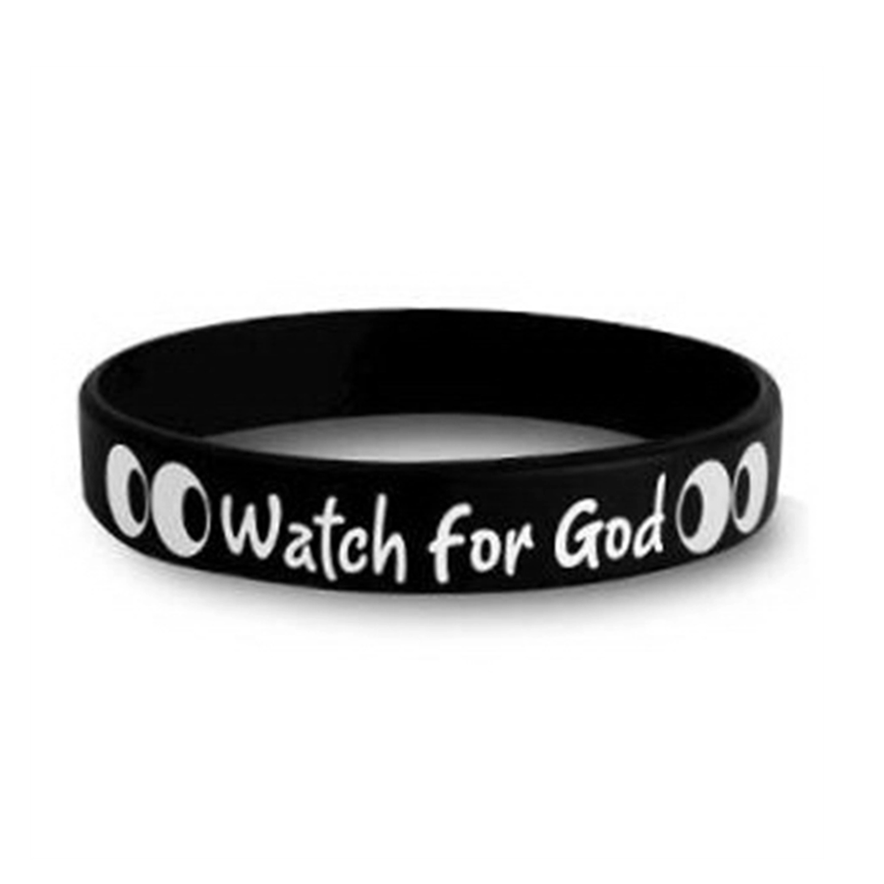 MOQ100PCS  Wristband 1/2" Width Silicon