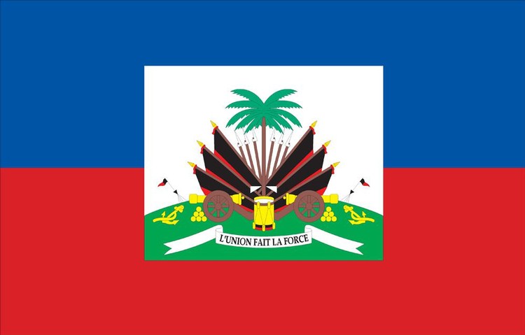 Haiti Flag - 3' x 5' - Nylon without Seal 2