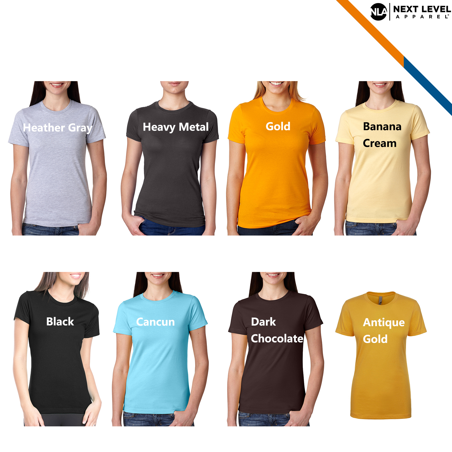 Next Level® 4.3 oz 100% Combed Cotton Jersey Ladies T-shirts 6