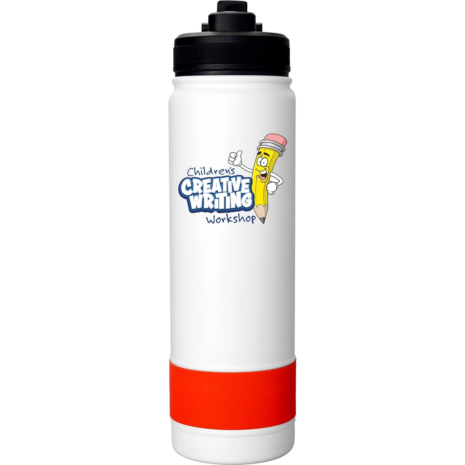 Colorful Pop Up 24 oz. Banded Bottle, custom water bottle with logo imprint 15
