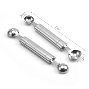 Dual Headed Ice Cream Scoop Salad Spoon 6