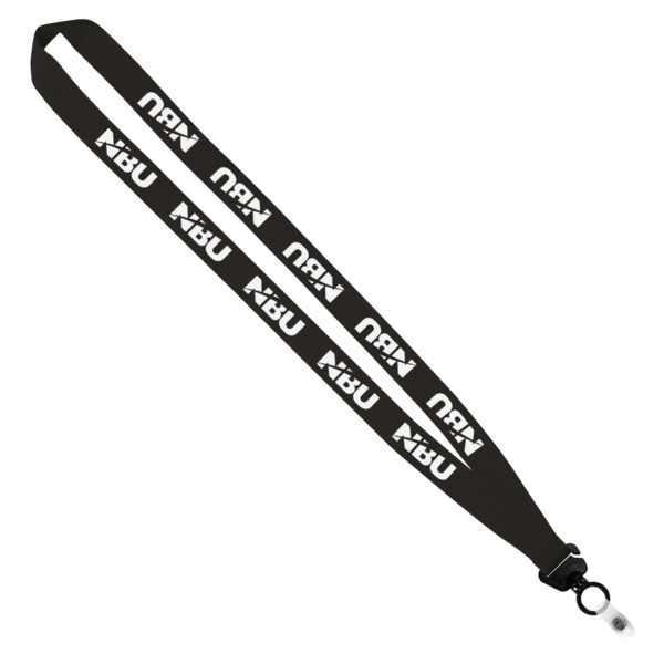 Evolution34 - 3/4" Polyester Welded Lanyard with Trapezoid and Plastic O-Ring 78