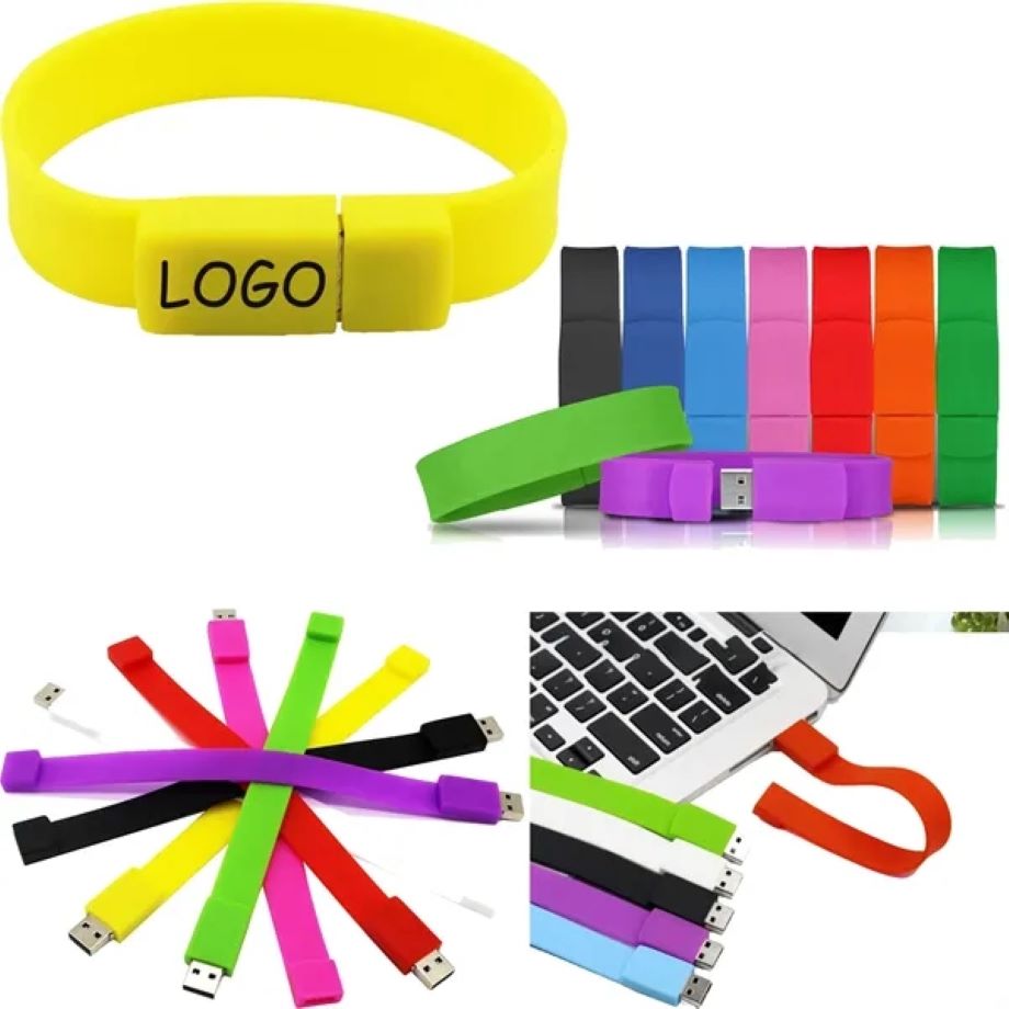 Silicone Bracelet Wristband 4G U Disk 2