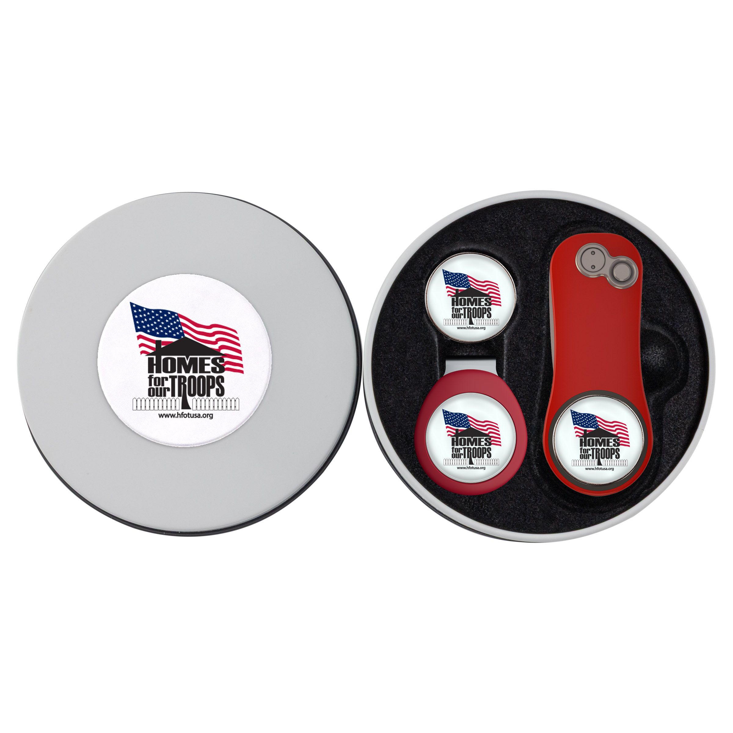 Pitchfix Hybrid 2.0 Golf Divot Tool Deluxe Gift Set w/ Hat Clip 5