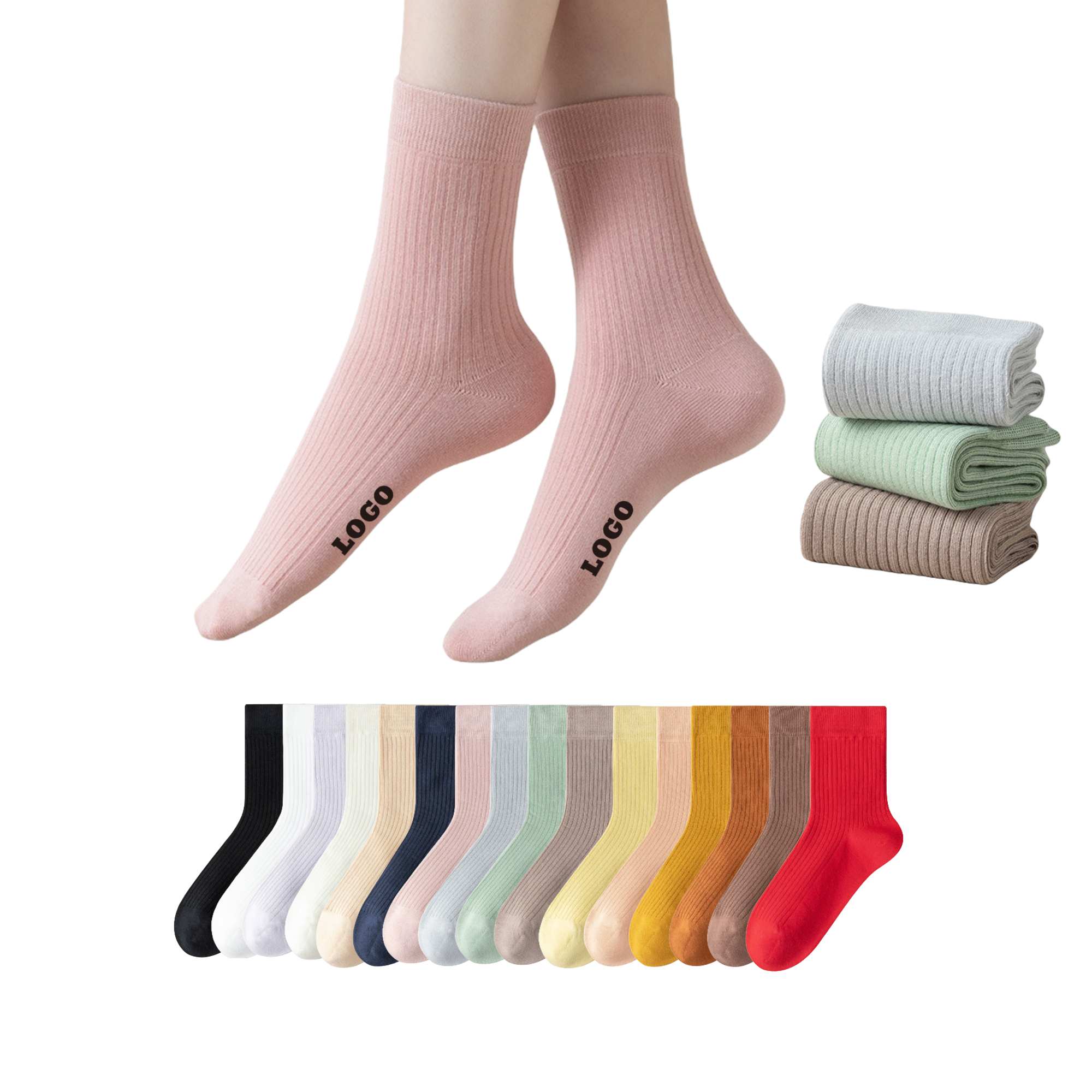 Casual Cotton Sock for Women 2