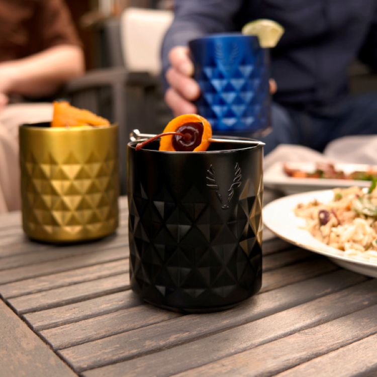 Viski® Paragon Stainless Steel Rocks Tumbler 5