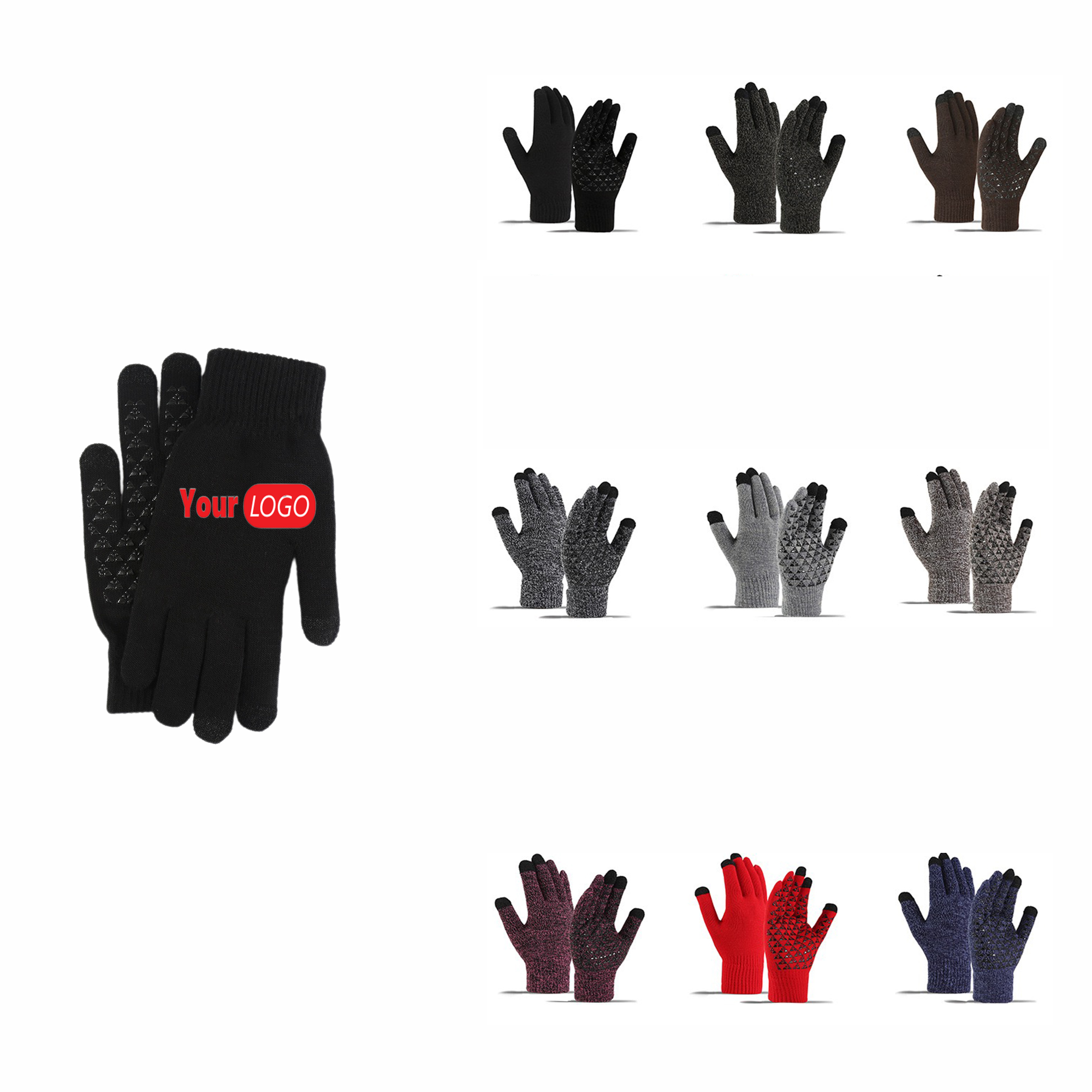 Touchscreen Thermal Glove MOQ 1pcs 2