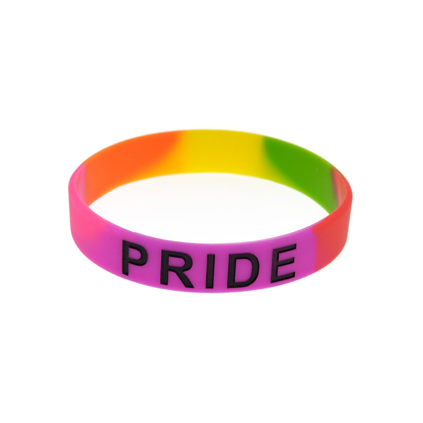 Elastic Rubber Bracelet Silicone Wristband 3
