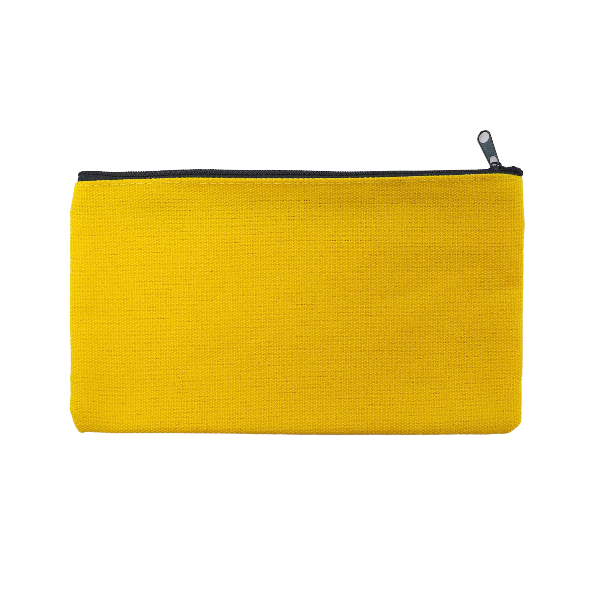 7.9" x 4.7" Canvas Zipper Pouch Pencil Makeup Coin Bag 6